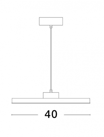 9212910 Lustra Nova Luce ANDRIA LED 30W 2221lm 3000K Aluminium & Acrylic Sandy White Dimabil Triac IP20 [2]