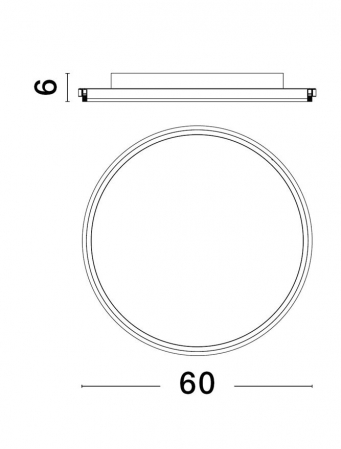 9212914 Plafoniera Nova Luce WILLOW LED 52W 6339lm 3000K Aluminium & Acrylic Gold Nedimabil IP20 [2]