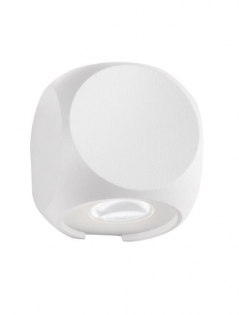 Iluminat Arhitectural - 9226217 Aplica Nova Luce ZARI LED 2X2W 285lm 3000K IP54 Aluminium Glass Diffuser Sandy White Beam 2x38 degrees Light in 2 directions