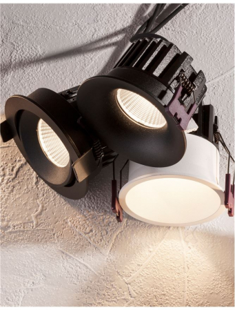 9232117 Spot Incastrat Reglabil Nova Luce BLADE LED 12W 720lm 3000K IP65 Aluminium White CRI>90 Beam 38° [2]