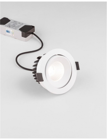 9232117 Spot Incastrat Reglabil Nova Luce BLADE LED 12W 720lm 3000K IP65 Aluminium White CRI>90 Beam 38° [4]