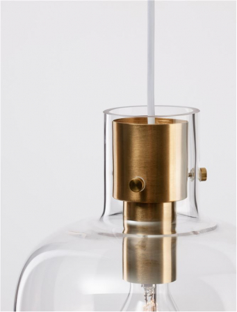 9236600 Pendul Nova Luce CINZIA E27 1x12W   Metal Brass Gold  IP20 [5]