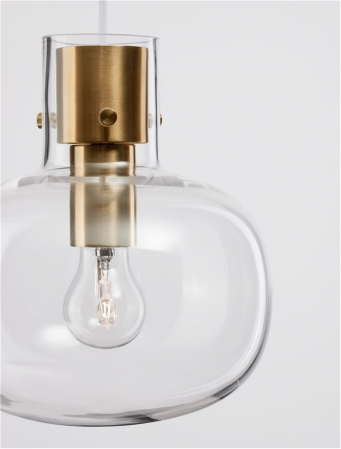 9236600 Pendul Nova Luce CINZIA E27 1x12W   Metal Brass Gold  IP20 [6]