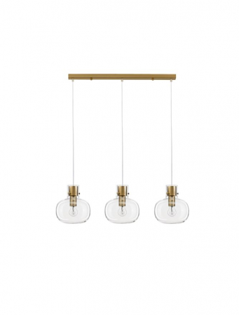 Moderne - 9236620 Lustra Nova Luce CINZIA E27 3x12W   Metal Brass Gold  IP20