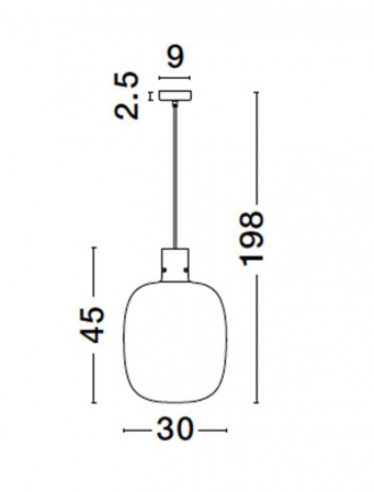 9236630 Pendul Nova Luce CINZIA E27 1x12W   Metal Brass Gold  IP20 [9]