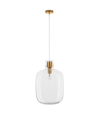 Moderne - 9236630 Pendul Nova Luce CINZIA E27 1x12W   Metal Brass Gold  IP20