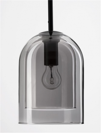 9236700 Pendul Nova Luce VELOR E27 1x12W   Metal Black & Gold  IP20 [4]