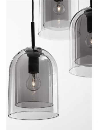9236710 Lustra Nova Luce VELOR E27 3x12W   Metal Black & Gold  IP20 [4]