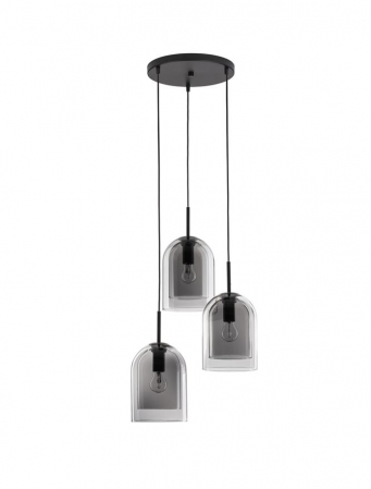 Lustre - 9236710 Lustra Nova Luce VELOR E27 3x12W   Metal Black & Gold  IP20