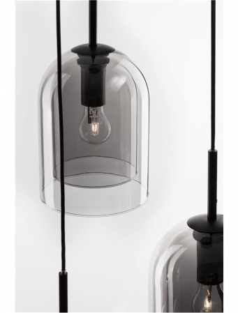 9236710 Lustra Nova Luce VELOR E27 3x12W   Metal Black & Gold  IP20 [6]