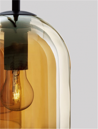 9236740 Lustra Nova Luce VELOR E27 3x12W   Metal Champagne  IP20 [3]