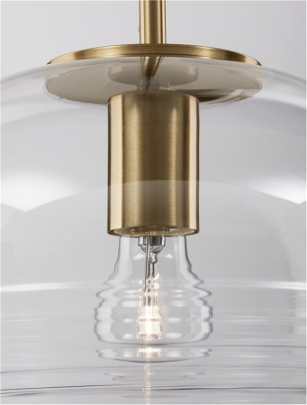 9236750 Pendul Nova Luce MAEVE E27 1x12W   Metal Brass Gold  IP20 [5]
