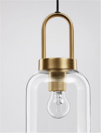 9241160 Pendul Nova Luce IRVINE E27 1x12W   Metal Brass Gold  IP20 [6]