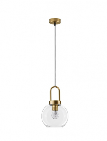 ILUMINAT INTERIOR - 9241170 Pendul Nova Luce IRVINE E27 1x12W   Metal Brass Gold  IP20