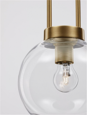 9241170 Pendul Nova Luce IRVINE E27 1x12W   Metal Brass Gold  IP20 [6]