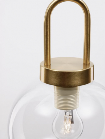9241170 Pendul Nova Luce IRVINE E27 1x12W   Metal Brass Gold  IP20 [8]