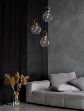 9241190 Lustra Nova Luce IRVINE E27 3x12W   Metal Brass Gold  IP20 [1]