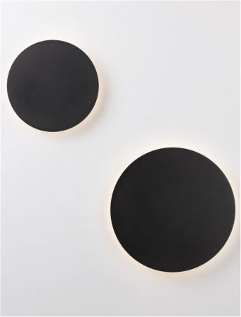 9248151 Aplica Nova Luce CYRCLE LED 22W 2300lm 3000K Aluminium & Acrylic Sandy Black Nedimabil IP20 [9]