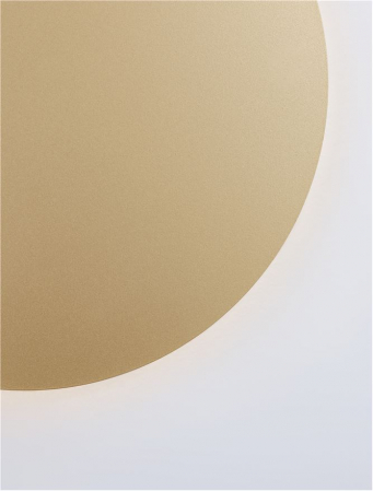 9248153 Aplica Nova Luce CYRCLE LED 22W 2300lm 3000K Aluminium & Acrylic Matt Gold Nedimabil IP20 [7]