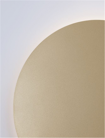 9248153 Aplica Nova Luce CYRCLE LED 22W 2300lm 3000K Aluminium & Acrylic Matt Gold Nedimabil IP20 [6]