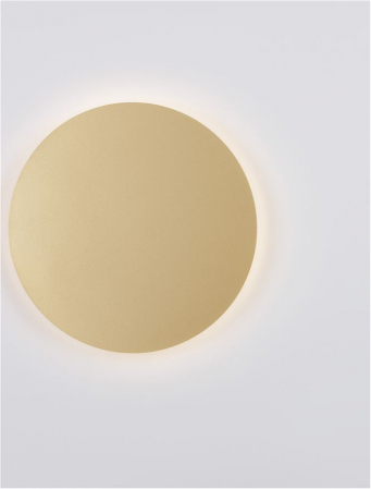 9248153 Aplica Nova Luce CYRCLE LED 22W 2300lm 3000K Aluminium & Acrylic Matt Gold Nedimabil IP20 [8]