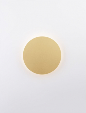 9248156 Aplica Nova Luce CYRCLE LED 12W 1300lm 3000K Aluminium & Acrylic Matt Gold Nedimabil IP20 [3]