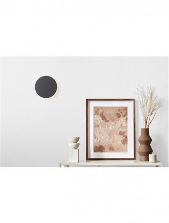 9248157 Aplica Nova Luce NEVO LED 20W 1450lm 3000K Aluminium & Acrylic Sandy Black Nedimabil IP20 [1]