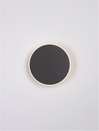 9248159 Aplica Nova Luce NEVO LED 12W 850lm 3000K Aluminium & Acrylic Sandy Black Nedimabil IP20 [3]