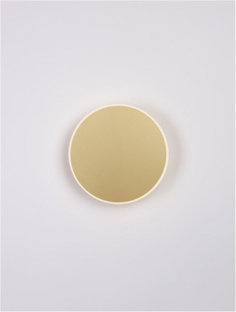 9248161 Aplica Nova Luce NEVO LED 12W 850lm 3000K Aluminium & Acrylic Matt Gold Nedimabil IP20 [3]