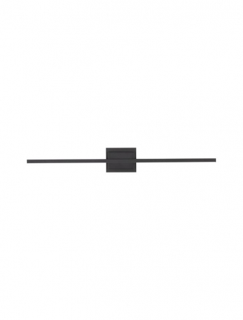 ILUMINAT - 9267019 Aplica Nova Luce AZURE LED 21W 1200lm 3000K Aluminium & Acrylic Sandy Black Nedimabil IP20