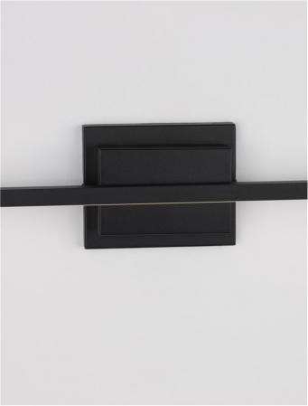 9267019 Aplica Nova Luce AZURE LED 21W 1200lm 3000K Aluminium & Acrylic Sandy Black Nedimabil IP20 [3]