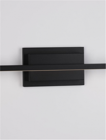 9267020 Aplica Nova Luce AZURE LED 28W 1750lm 3000K Aluminium & Acrylic Sandy Black Nedimabil IP20 [5]