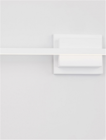 9267021 Aplica Nova Luce AZURE LED 12W 750lm 3000K Aluminium & Acrylic Sandy White Nedimabil IP20 [8]