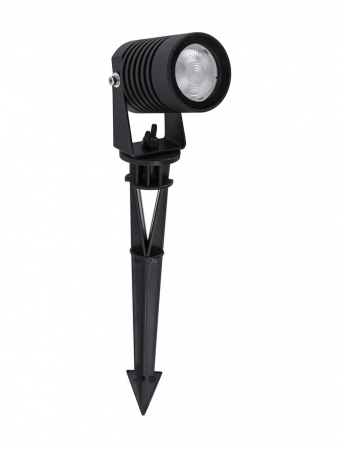 ILUMINAT EXTERIOR - 9271432  Nova Luce STAKE LED 5W 378lm 3000K IP65 Aluminium & Glass Black CRI>80 Beam Angle 21.2°