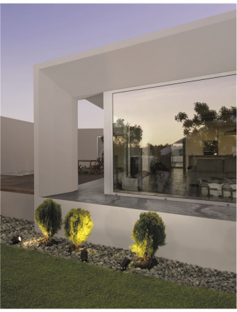 9271432  Nova Luce STAKE LED 5W 378lm 3000K IP65 Aluminium & Glass Black CRI>80 Beam Angle 21.2° [3]