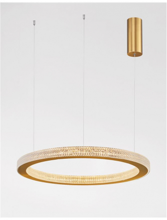 9285610 Suspensie Nova Luce FIORE LED 60W 3530lm 3000K IP20 Aluminiu/Acril  Antique Gold Brass NOVALUCE [2]