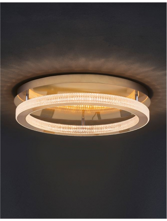 9285620 Plafoniera Nova Luce FIORE LED 60W 3530lm 3000K IP20 Aluminiu/Acril  Antique Gold Brass [3]