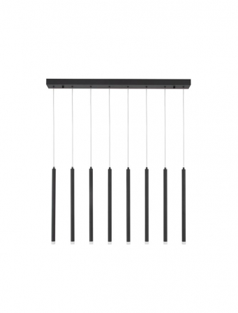 9287935 Lustra Nova Luce TRIMLE LED 21W 1581lm 3000K  Aluminium & Acrylic Sandy Black Nedimabil IP20