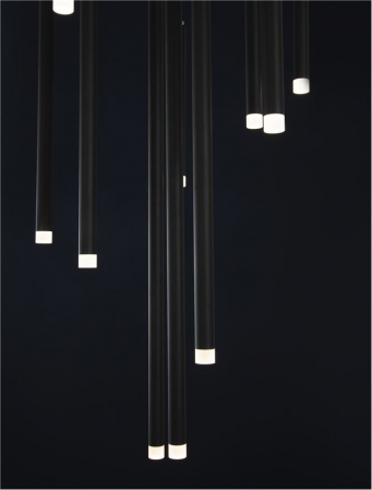 9287945 Candelabru Nova Luce TRIMLE LED 26W 1861lm 3000K  Aluminium & Acrylic Sandy Black Dimabil Triac IP20 [3]