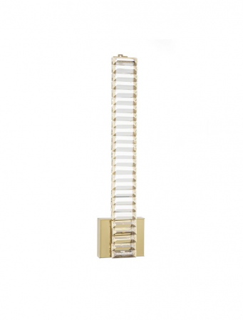 9333065 Aplica Nova Luce AURELIA LED 19W 1707lm 3500K Metal & Crystal Gold Nedimabil IP20