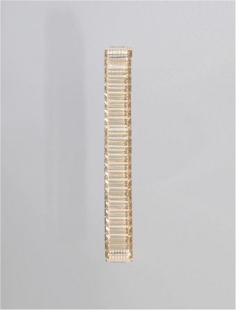 9333074 Aplica Nova Luce AURELIA LED 19W 1428lm 3500K Metal & Crystal Gold Nedimabil IP20 [2]