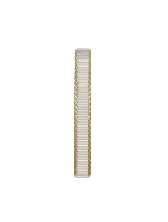 9333074 Aplica Nova Luce AURELIA LED 19W 1428lm 3500K Metal & Crystal Gold Nedimabil IP20