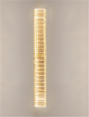 9333074 Aplica Nova Luce AURELIA LED 19W 1428lm 3500K Metal & Crystal Gold Nedimabil IP20 [4]