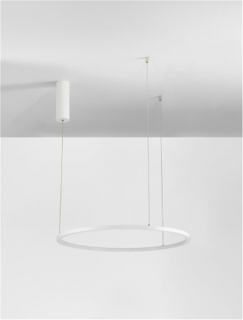 9345600 Lustra Nova Luce TARQUIN LED 37W 1274lm 3000K Aluminium & Acrylic Sandy White Dimabil Triac IP20 [4]