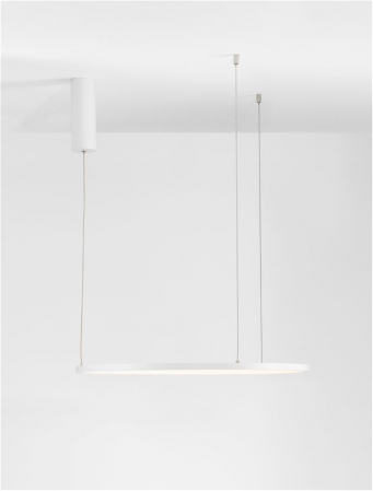 9345600 Lustra Nova Luce TARQUIN LED 37W 1274lm 3000K Aluminium & Acrylic Sandy White Dimabil Triac IP20 [7]