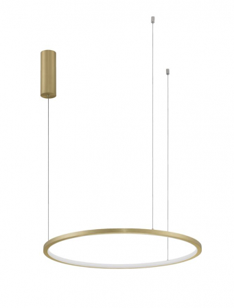 9345602 Lustra Nova Luce TARQUIN LED 37W 1274lm 3000K Aluminium & Acrylic Brass Gold Dimabil Triac IP20 [2]