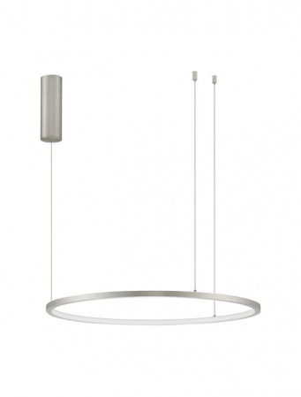 9345603 Lustra Nova Luce TARQUIN LED 37W 1274lm 3000K Aluminium & Acrylic Brushed Champagne Silver Dimabil Triac IP20