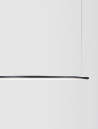 9345609 Lustra Nova Luce TARQUIN LED 59W 2144lm 3000K Aluminium & Acrylic Sandy Black Dimabil Triac IP20 [8]