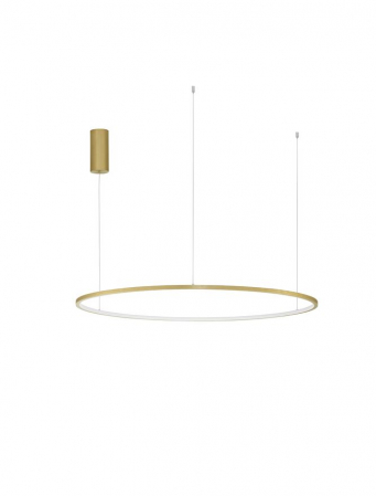 Lustre - 9345610 Lustra Nova Luce TARQUIN LED 59W 2144lm 3000K Aluminium & Acrylic Brass Gold Dimabil Triac IP20