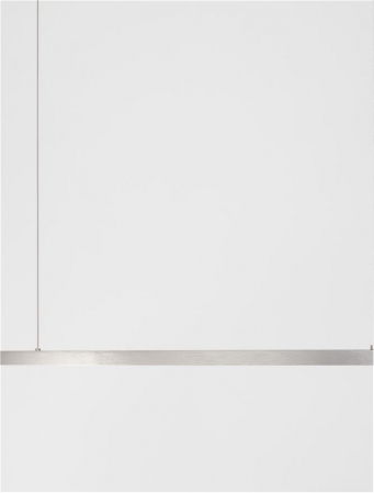 9345611 Lustra Nova Luce TARQUIN LED 59W 2144lm 3000K Aluminium & Acrylic Brushed Champagne Silver Dimabil Triac IP20 [6]
